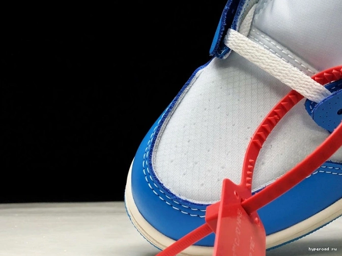Blue Off-White UNC 1 Air AQ0818-148 Jordan Powder 0816